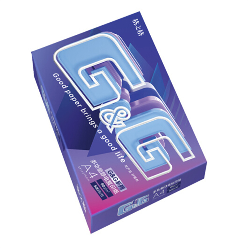 格之格G＆G系列多功能静电复印纸 A4/80G5包/箱（箱）