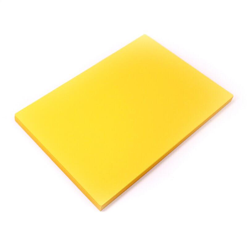 欧标(MATE-1ST) A0211 80克 A4 100张/包 金黄色 彩色复印纸 (计价单位：包) 金黄色