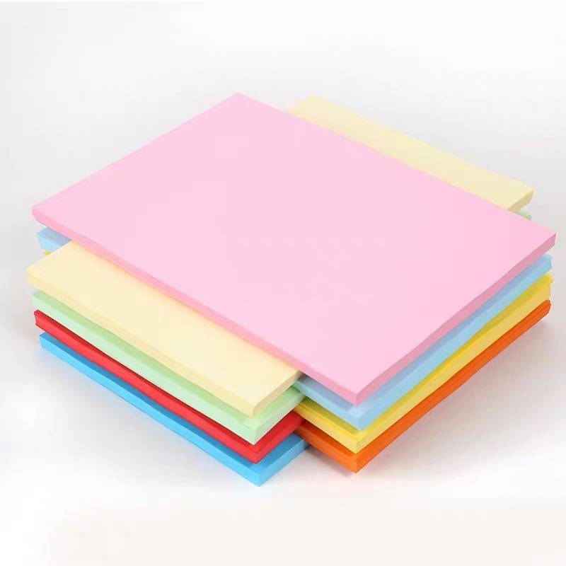 传美A4/70g彩色复印纸100张/包25包/箱粉色（箱）