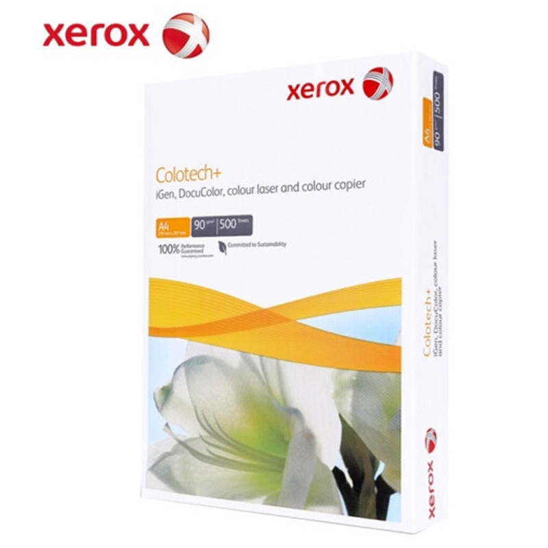 施乐（XEROX）A4 90g激光彩色打印纸500张/包(单位：包)