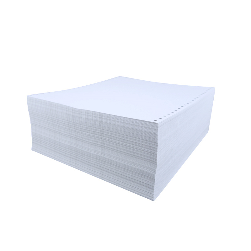 莱雅190-1单排报表打印纸单层白色不撕边850页/箱（单位：箱）
