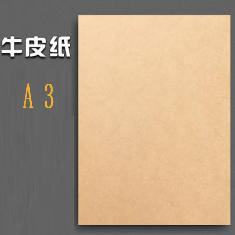 千奇梦 A3加长型440*297mm 120g/m2牛皮纸质档案卷皮纸(个)