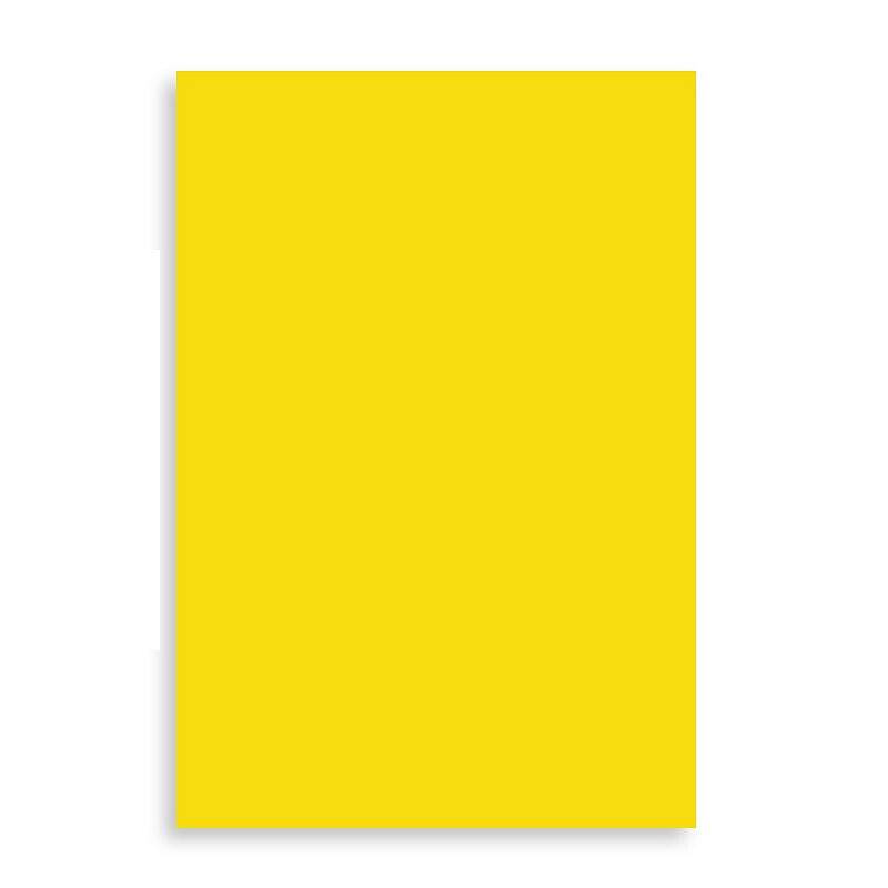 国产 A4/120g彩色卡纸黄色,100张/包 (单位：包)