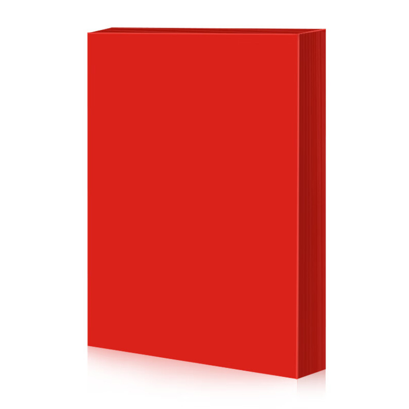天章（TANGO）A4卡纸，大红色210克，100张/包A4卡纸(单位：包)