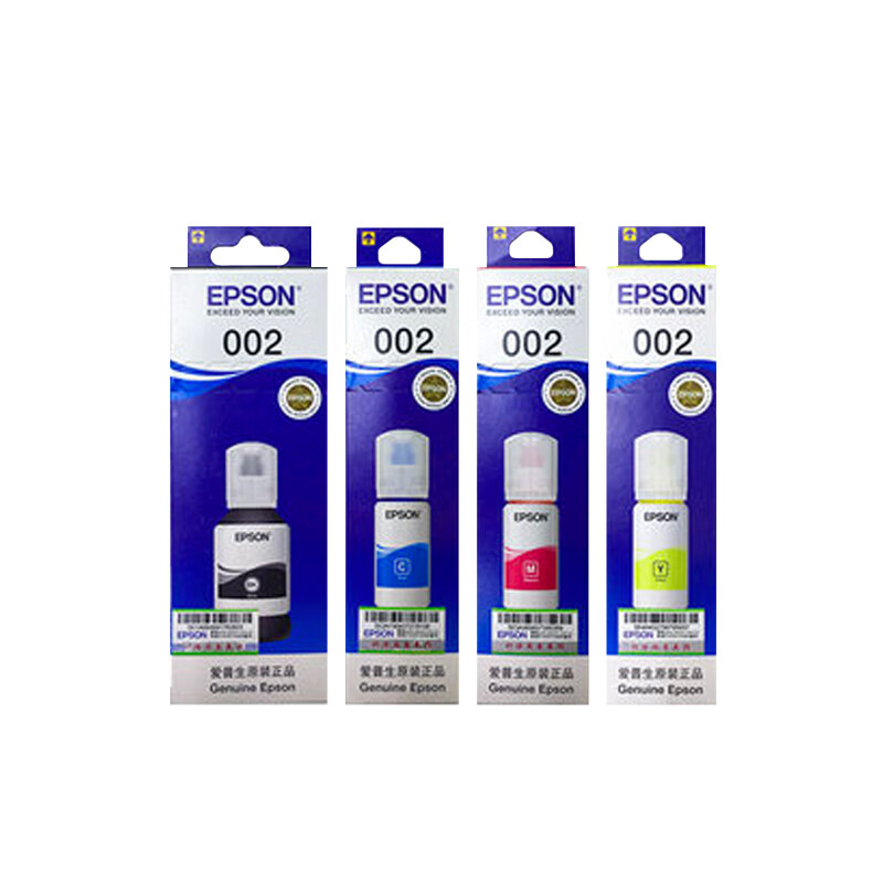 爱普生(EPSON) 002系列原装墨水套装（单位：套）