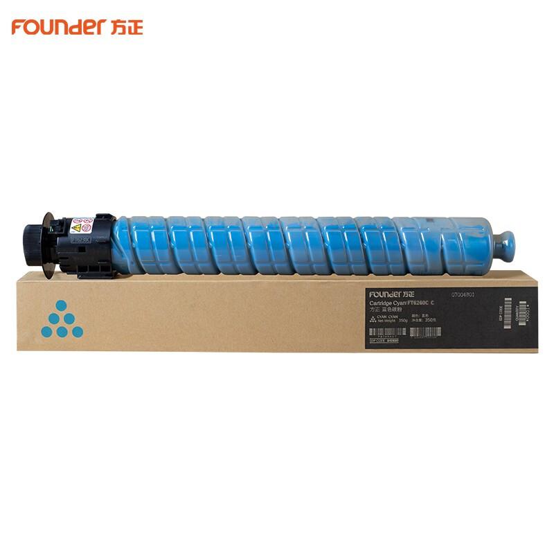 方正(Founder) FT6260CC型 22500页 适用于FR6245C/FR6260C复合机 原装墨粉盒 1.00 只/支 (计价单位：支) 蓝色