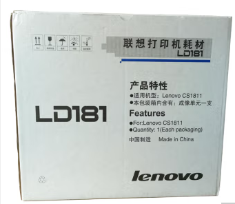 联想（Lenovo）原装黑色硒鼓LD181（单位：个）