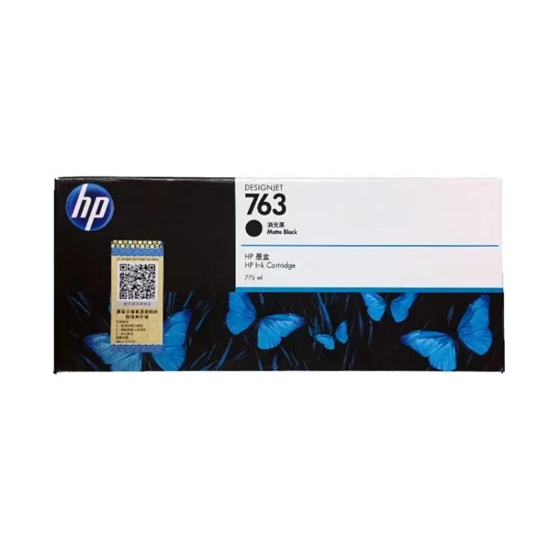 【停用】HP 墨盒 HP763(消光黑) 单位：个