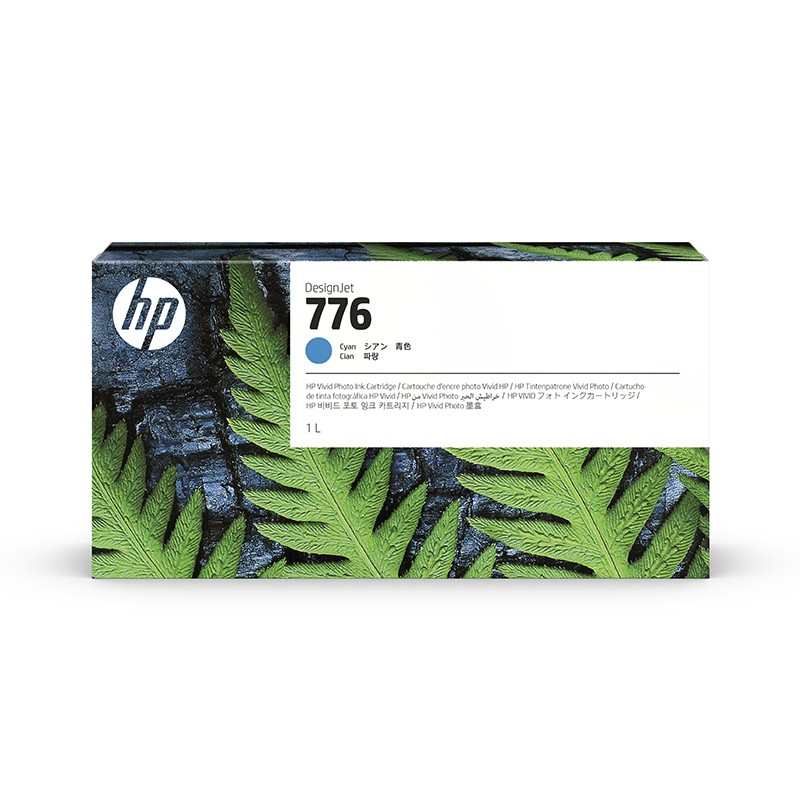 惠普（HP）1XB15A青色 776号原装墨盒（适用Z9+Pro绘图仪)）（单位：个）