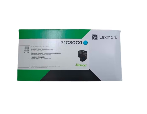 利盟（Lexmark）71C80C0原装碳粉(单位：个)