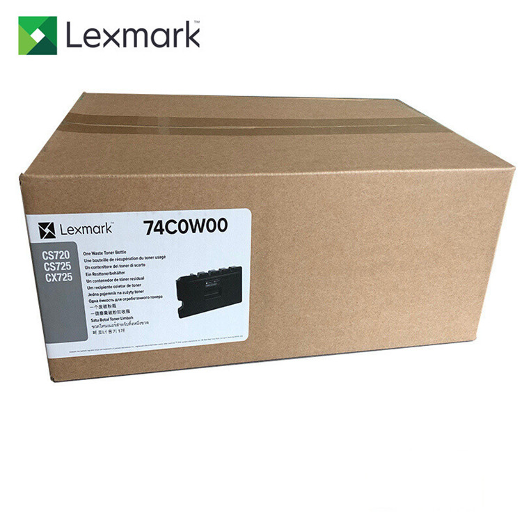 利盟（Lexmark）74C0W00废粉盒（适用CS720de/CS725de/CX725de打印机废粉收集器 90000页）（只）