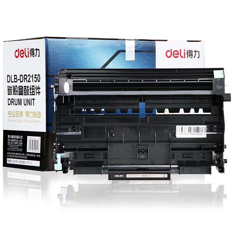 得力 DLB-DR2150 硒鼓碳粉盒鼓组件  （单位：套） 黑 （适用于：BrotherHL-2140/2150N）