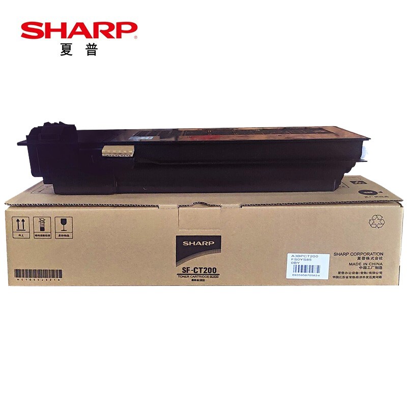 夏普（SHARP）SF-CT200 黑色高容量墨粉 (适用SF-S245R/S305R机型) 约16000页（单位：支）