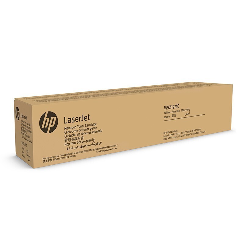 惠普（HP）W9212MC原装碳粉盒 黄色 适用E78323/78325/78330(个)