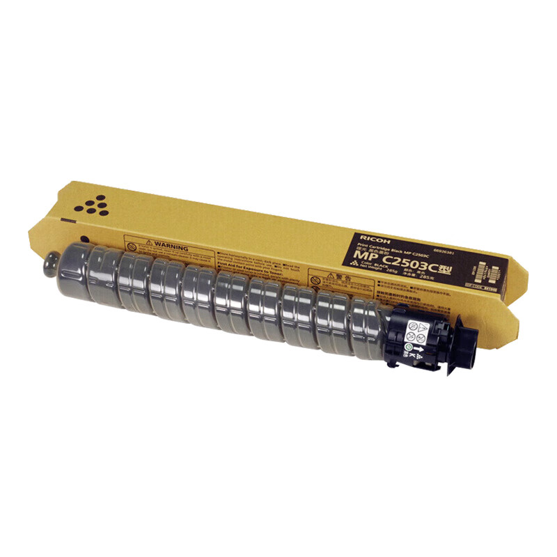 理光（Ricoh）MP C2503C 黑色墨粉碳粉盒 适用C2003SP/C2503SP /C2011SP/C2004SP/C2504SP/C2004EXSP/C2504（单位：支）
