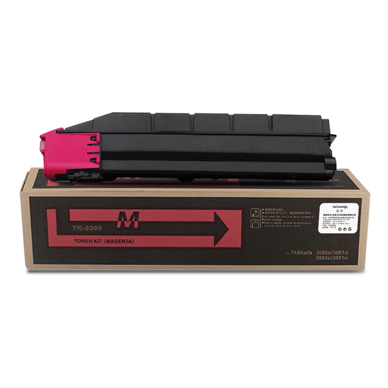 盈佳YJ KY-TK8308M红色粉盒 适用于：京瓷 3050ci/CS3051ci/3550ci/3551ci彩色数码复合机（支）