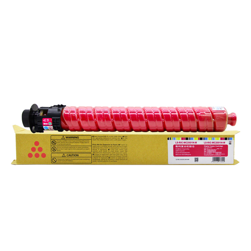 莱盛 LS-RIC-MC2001H-M 粉盒（鼓粉分离）红色单支装 （适用RICOH MC2000/MC2001）打印页数：15000（单位：支）