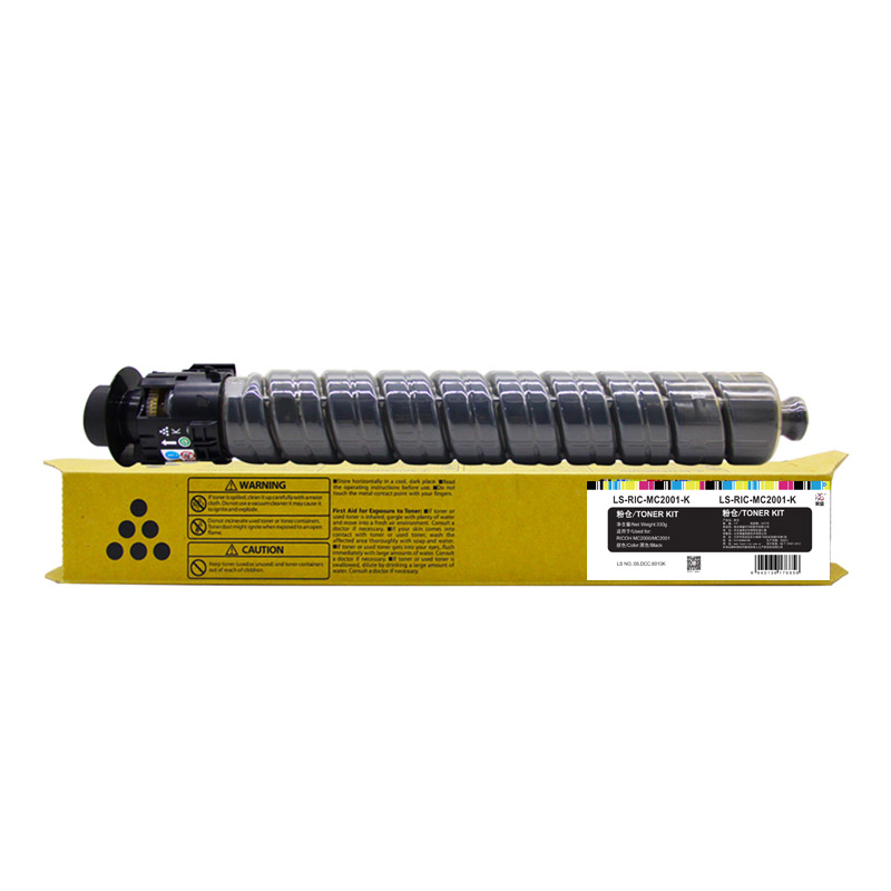莱盛 LS-RIC-MC2001-K 粉盒（鼓粉分离）黑色单支装 （适用RICOH MC2000/MC2001）打印页数：18000（单位：支）