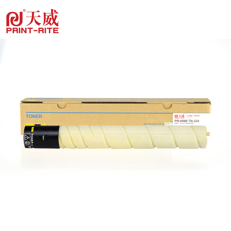 天威 PR-KNM TN-324（TFKA6VY1LJ）复印机粉盒 黄色 26000页 适用于bizhub C258/308/368