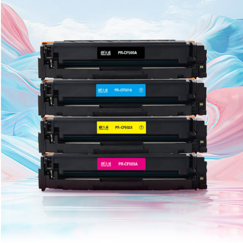 天威（PrintRite）硒鼓CF500A兼容硒鼓大容量带芯片四色套装（套）