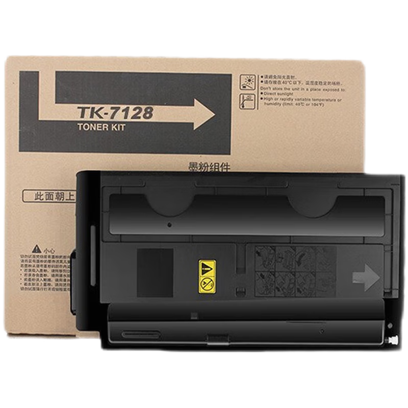 京呈兼容TK-7128粉盒(鼓粉分离）黑色单支装（适用京瓷TASKalfa 3212i复印机）打印页数：40000页(单位：支)