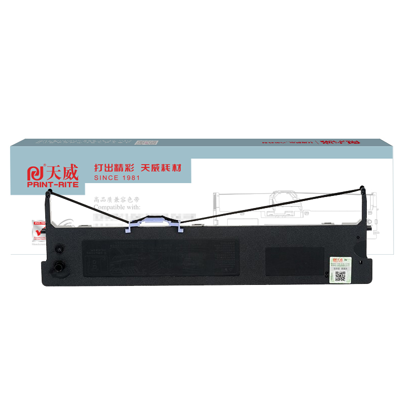 天威 兼容JOLIMARK-FP570K色带架-黑左扭架（含芯）黑色单支装（适用JOLIMARK FP570K/570KPro/570KII/580KPro/730K/FP830K）色带长：20m,12.7mm（单位：盒）
