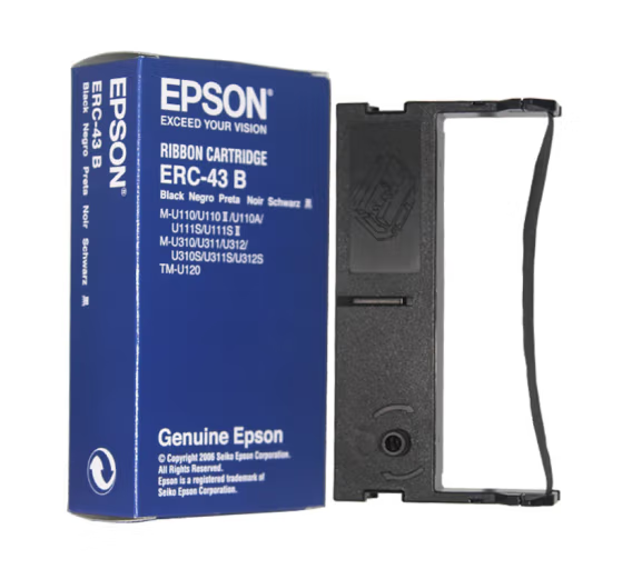 爱普生（EPSON）ERC-43B 微型打印机色带架 黑色 (单位：套)