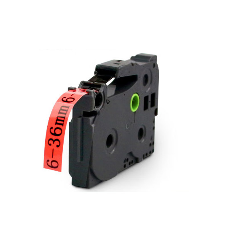谊和 标签带适用兄弟标签机E100B 红底黑字 9mm（单位：个）