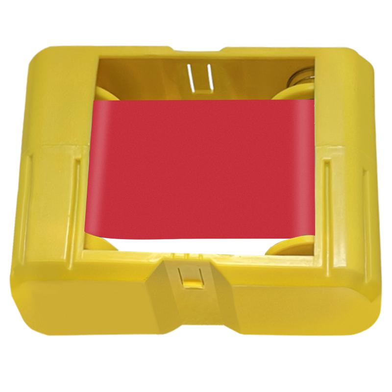 丽标 D-60RDK色带 D-60P打印机专用60MM*100M (盒) 红色