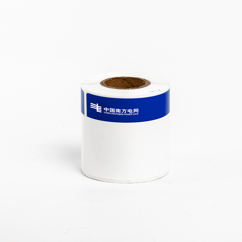 雅柯莱YKL-3075-150NW白蓝30*75mm强粘平面标签纸(卷)