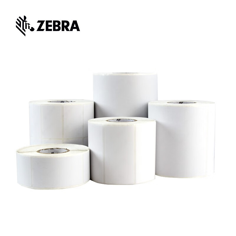 斑马（ZEBRA）打印铜版纸J1600BK 胶版纸800张18卷/箱(单位:箱)