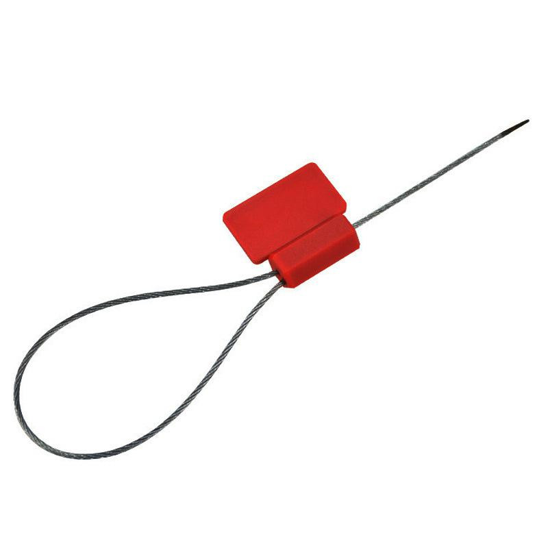 开仰 六角T型铅封RFID电子标签48*28+12mm/10片 红色（包）