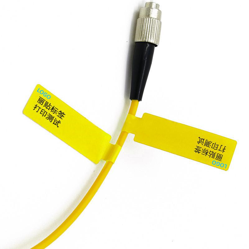 丽贴LF25-38-40MY 线缆标签黄色（单位：卷）