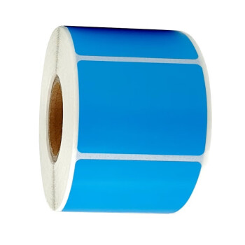 栎辰 ZC60-90-150 蓝色 印标签纸60mm*90mm 150片/卷（单位：卷）