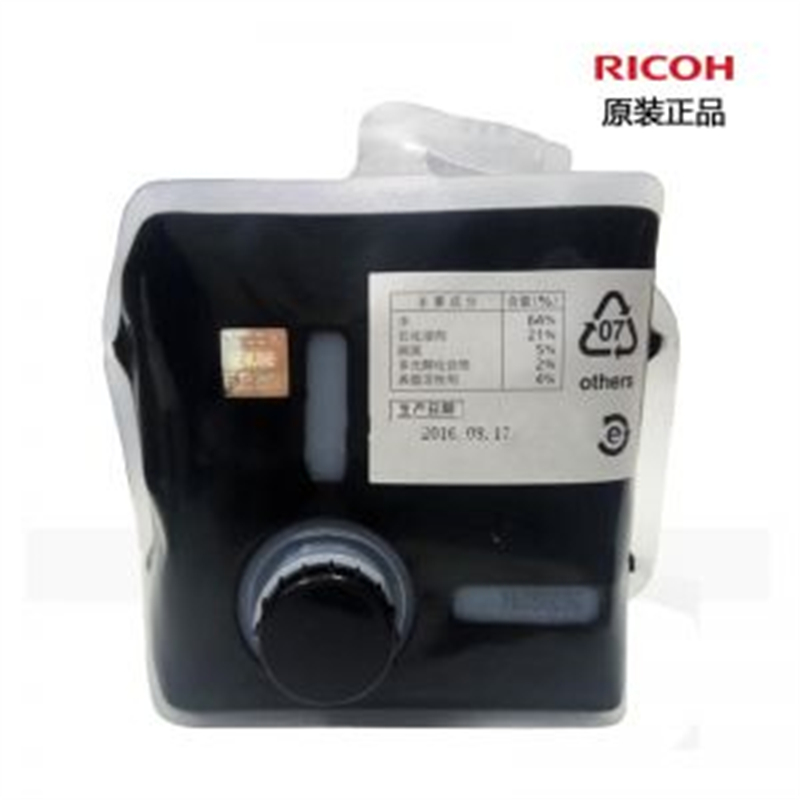 理光(RICOH) Type 500 黑色 速印机油墨 1000ml 适用于理光DD5440C(包)