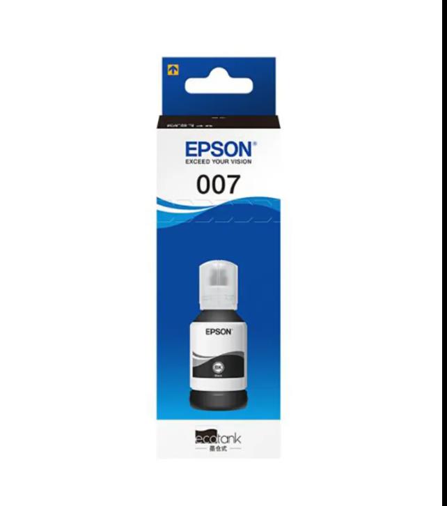 爱普生（EPSON）007 (T06L180) 高容量黑色墨水 (适用M2148/M2178/M3148机型) 约6000页（单位：瓶）