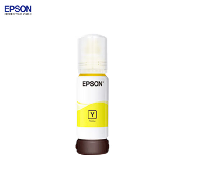 爱普生（EPSON）T06E 009打印原装墨水适用于L15158 L15168 墨仓式喷墨打印机墨水防水(单位：瓶)（黄色）