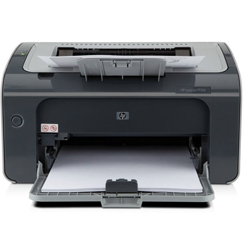 惠普 HP LASERJET P1106 黑白激光 激光打印机