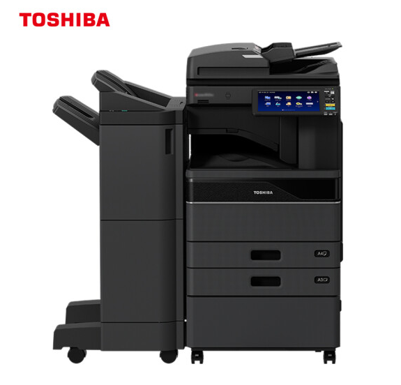 东芝（TOSHIBA）FC-2525AC多功能彩色复合机 A3网络双面打印复印扫描 自动输稿器+双纸盒+工作台+鞍式装订器（单位：台）