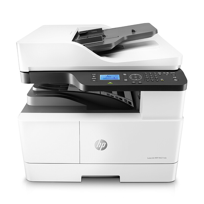 惠普（HP）LaserJet MFP M437nda A3黑白激光数码打印机（双打双复双扫描+有线网络+输稿器）（台）