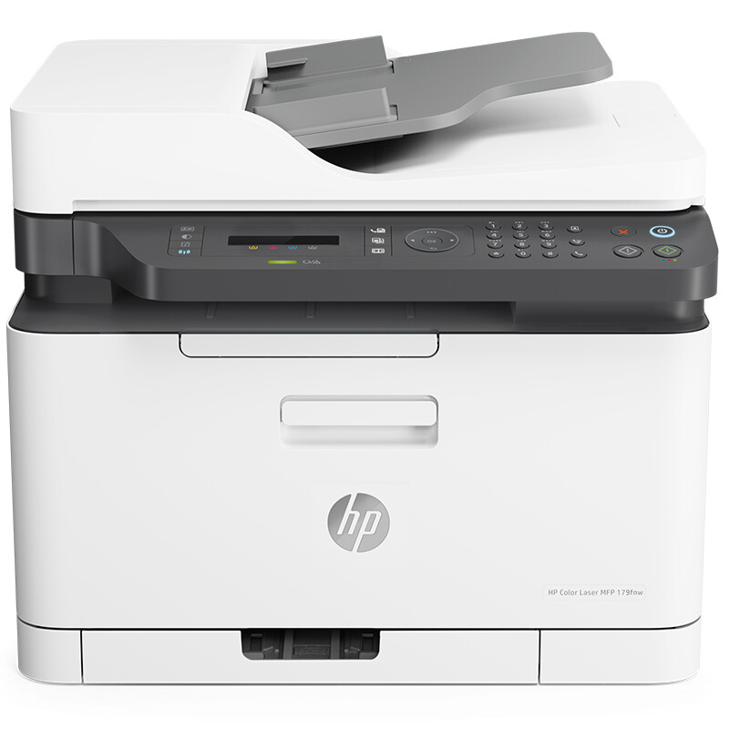 惠普（HP）彩色激光A4打印复印扫描一体机 179fnw标配（台）