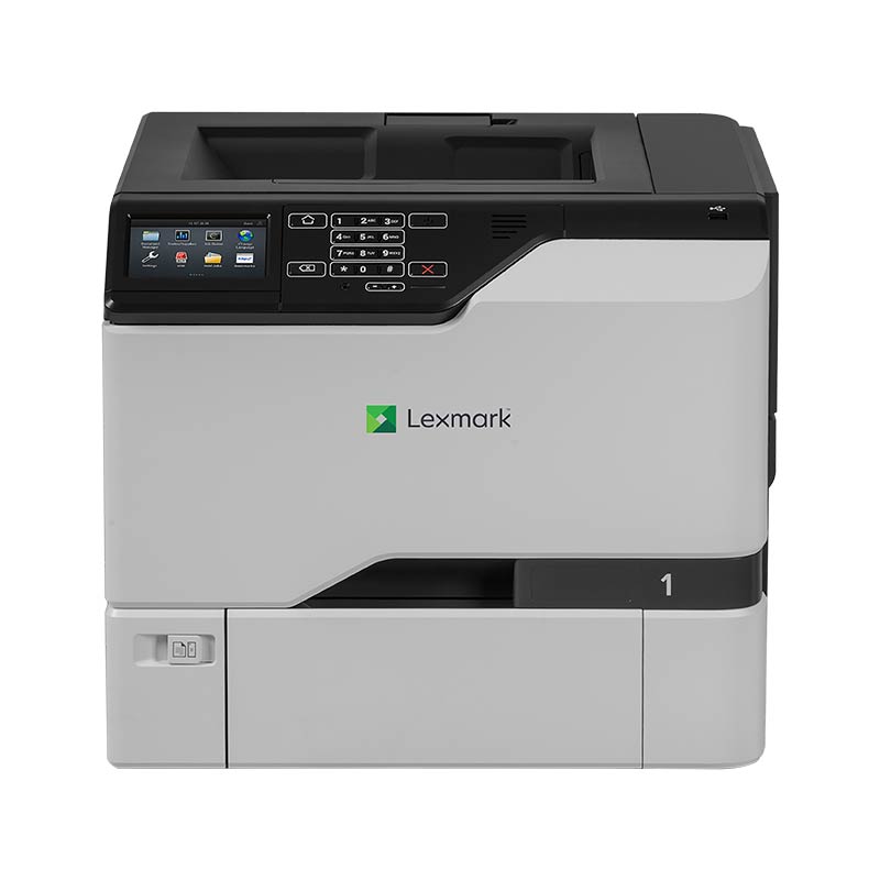 利盟(Lexmark)  cs720de  A4彩色激光打印机  网络打印+双面打印  （打印速度：38页/分钟）（单位：台）