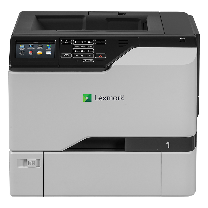 利盟(Lexmark)  cs725de A4彩色激光打印机 网络打印 双面打印 （打印速度： 47页/分钟）（单位：台）