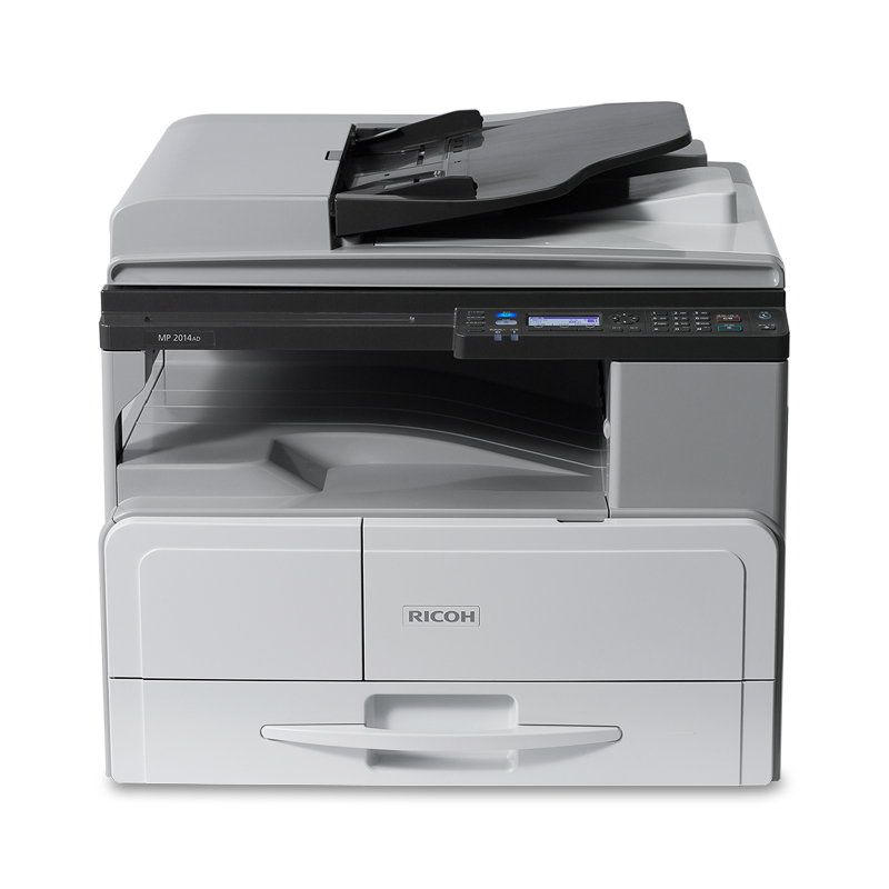 理光 复印机 MP2014AD A3黑白数码复合机 含标配输稿器+第二纸盒 （台）