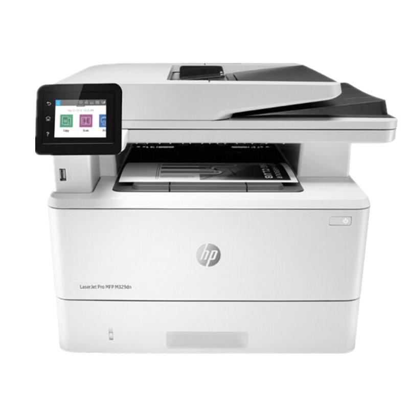 惠普（HP）M329dn 黑白A4激光多功能一体机（打印 复印 扫描 输稿器）自动双面打印（台）不含安装