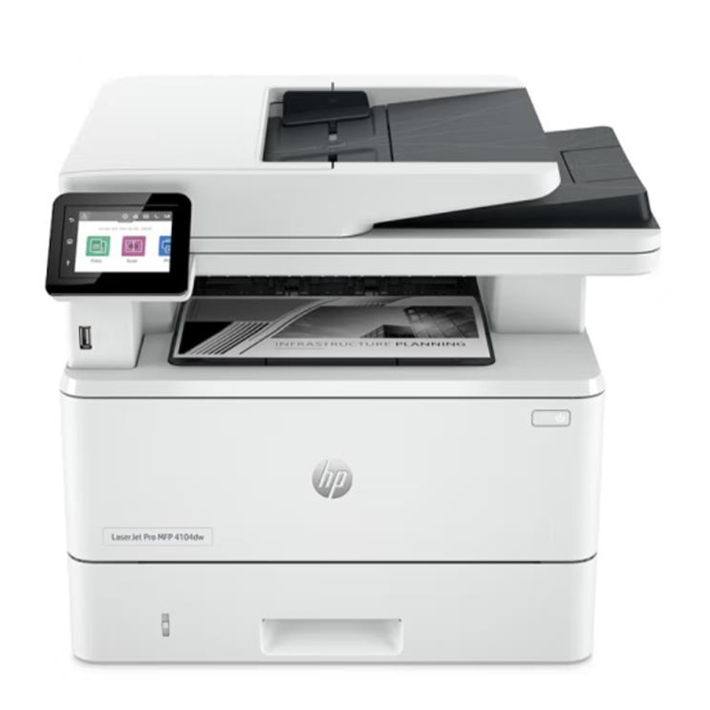惠普(HP) M4104DW A4黑白激光一体机自动双面打印/复印/扫描 （台）