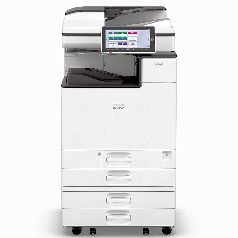理光 IMC3000彩色激光打印复印机+自动双面输稿器+双纸盒+工作台 （台）