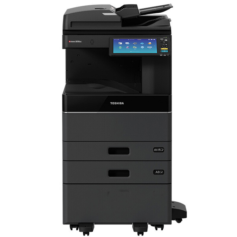 东芝2010AC彩色复印机含双面输稿器+双纸盒+工作台(台)
