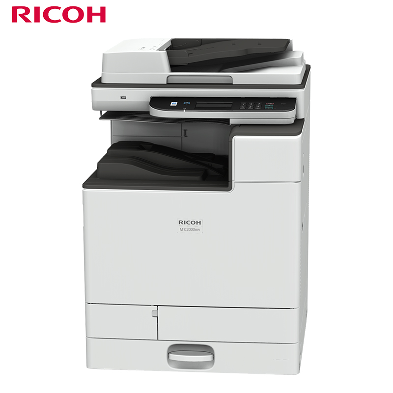 理光（Ricoh）MC2000ew 彩色激光数码复印机（主机+单纸盒+无线）(单位：台)