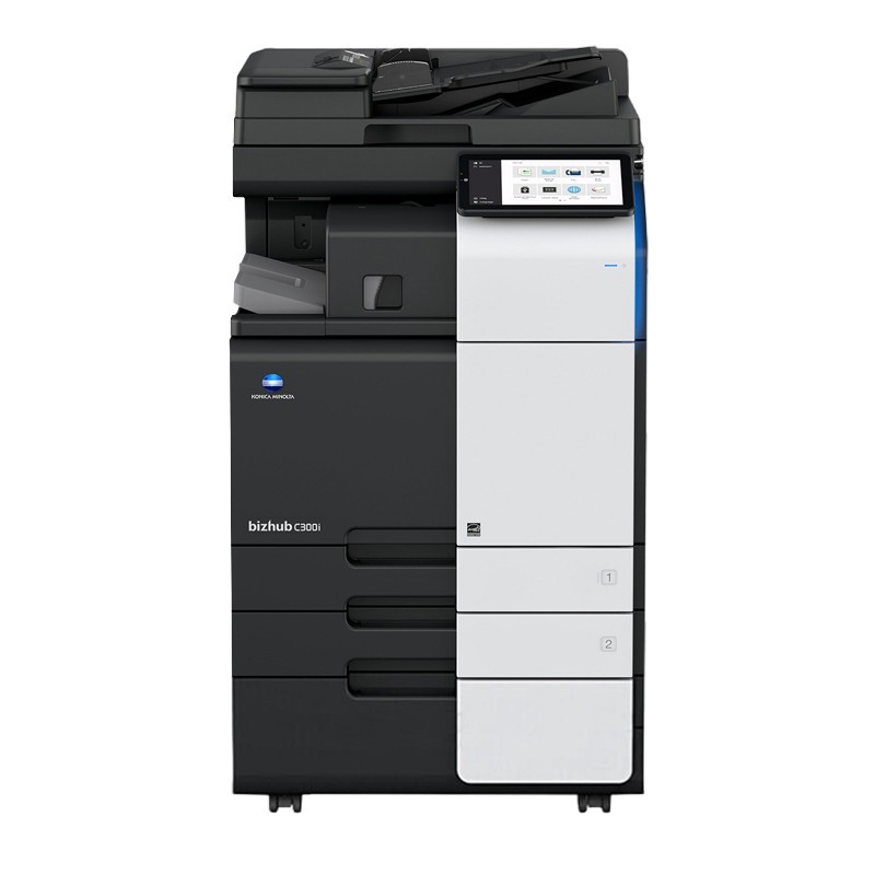 柯尼卡美能达c300i数码复印机（双纸盒+自动双面送稿器DF-632+工作台）（台）